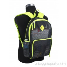 Eastsport Multi-Purpose Mesh Backpack with Front Pocket, Adjustable Straps and Lash Tab 567669665